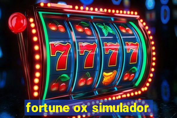 fortune ox simulador